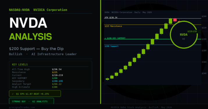 nvidia nvda stock analysis bullish 2026